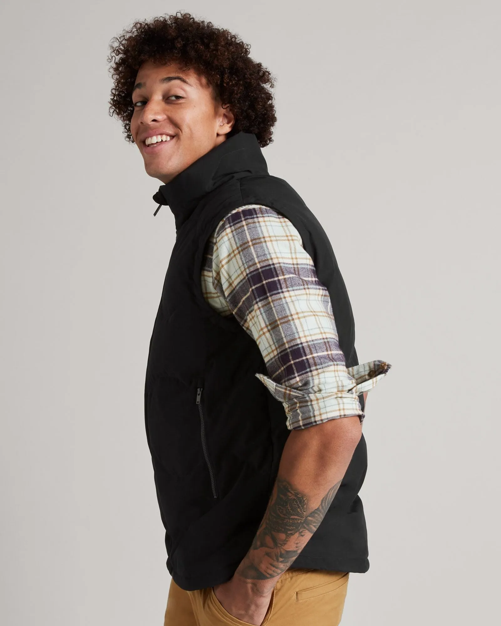 Men's Frisco X Down Vest - Black