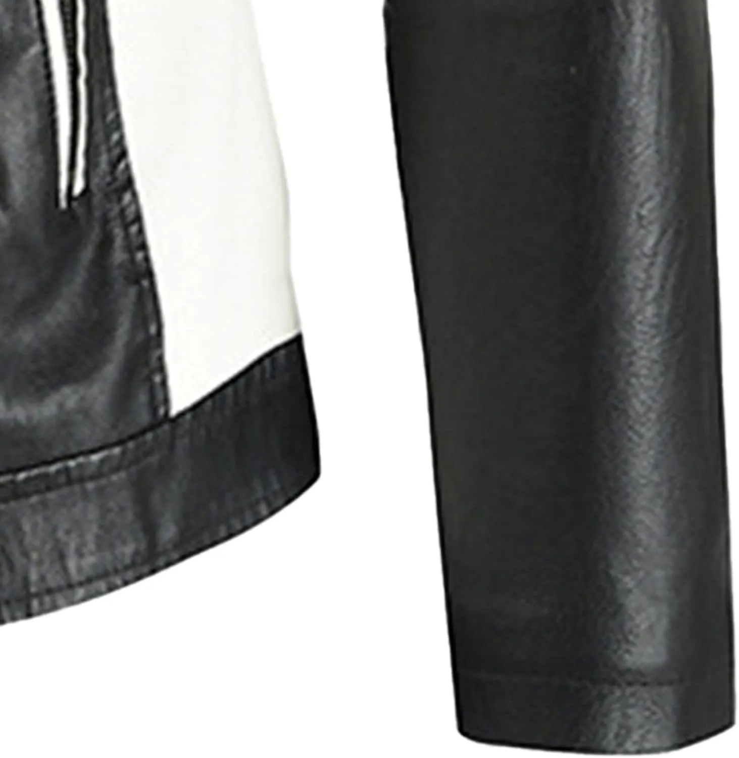 Mens Jacket Motorcycle Vintage Pu Stand Collar Coats Faux Leather Jackets Bomber Fashion Slim Fit Jacket Coat