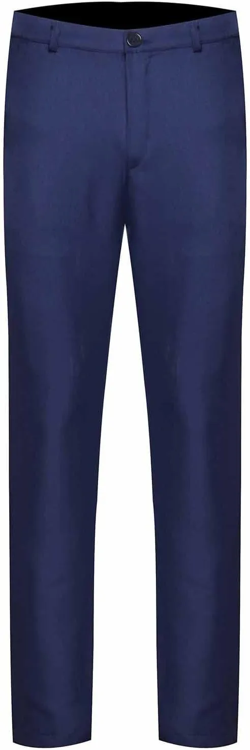 Muscularfit Mens Work Pants Regular Fit Casual Daily Holiday Solid Straight Legs Fashion Formal Business Suit Pants Trousers