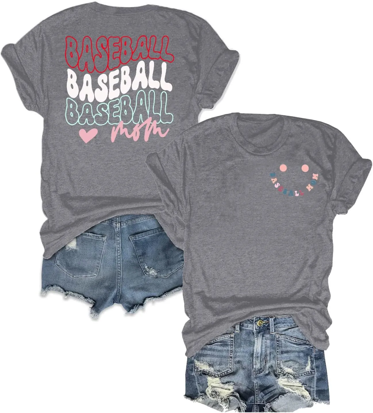 Pingyongchang Hey Batter Swing Tee Shirt Cute Baseball T-Shirt Women Graphic Letter Print Casual Short Sleeve Sports Shirts
