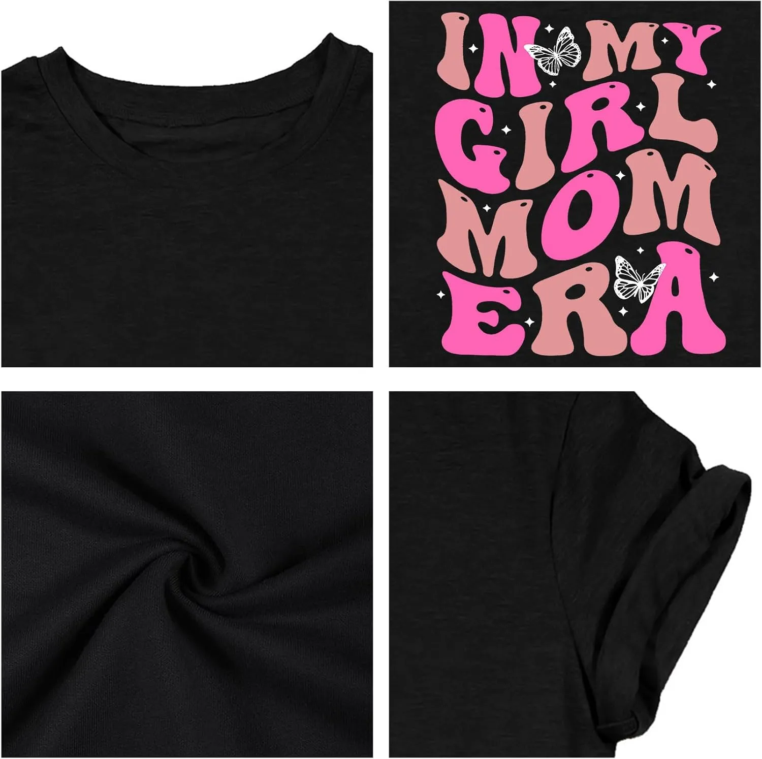 Plus Size Mom Shirt: Women in My Mom Era Tshirt Cute Mom Graphic Tee Mama Life Short Sleeve Shirt