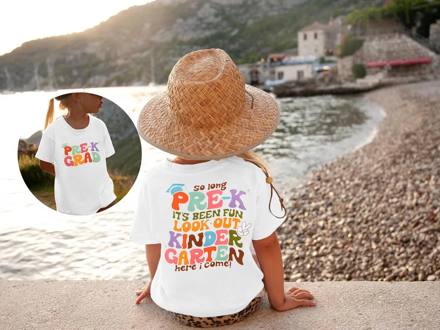 Pre-K Graduation Shirt: Toddler Girls Boys Last Day of School T-Shirt Kids 2025 Preschool Graduation Gift Tops