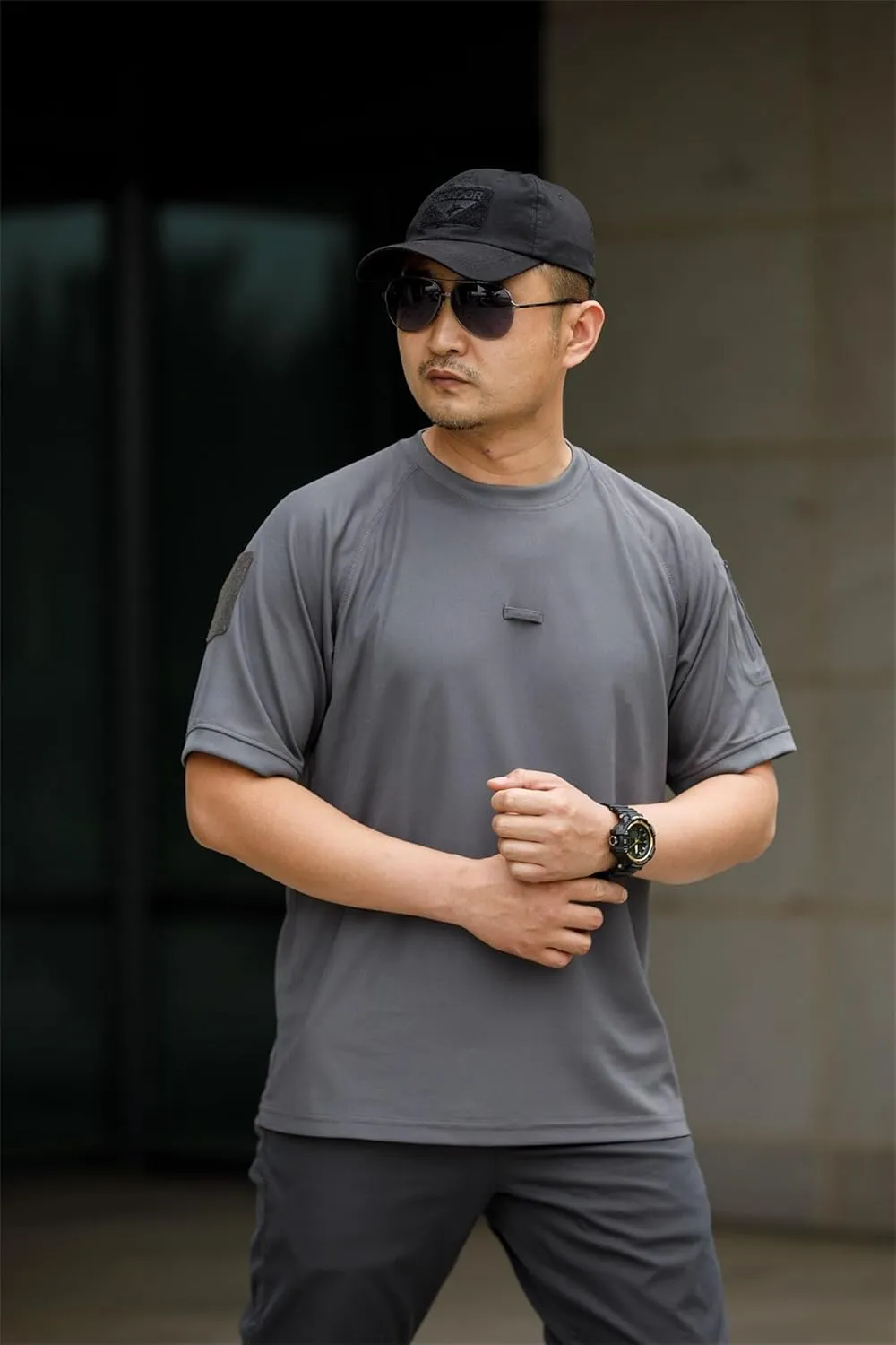 Quick-Drying Tactical T-Shirt, Summer Events Quick Dry Shirts for Men, Breathable Men's Athletic Fit T-Shirt