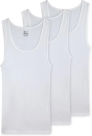 Reebok Mens Tank Top Undershirt - 3 Pack/5 Pack Breathable Cotton Mens Undershirts - Tagless Sleeveless Shirts for Men (S-XL)