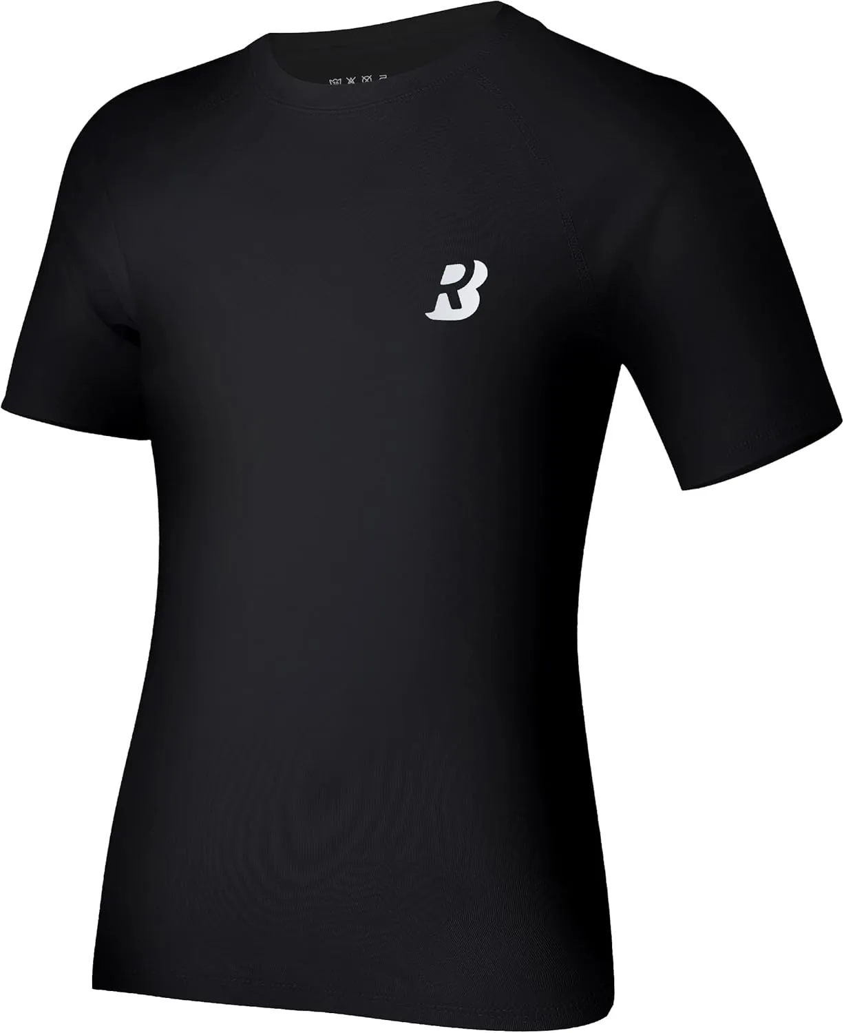 Roadbox Boys Youth Compression Shirt - Short Sleeve Undershirt for Kids Quick Dry Athletic Baseball T-Shirt Base Layer