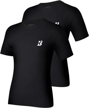 Roadbox Boys Youth Compression Shirt - Short Sleeve Undershirt for Kids Quick Dry Athletic Baseball T-Shirt Base Layer