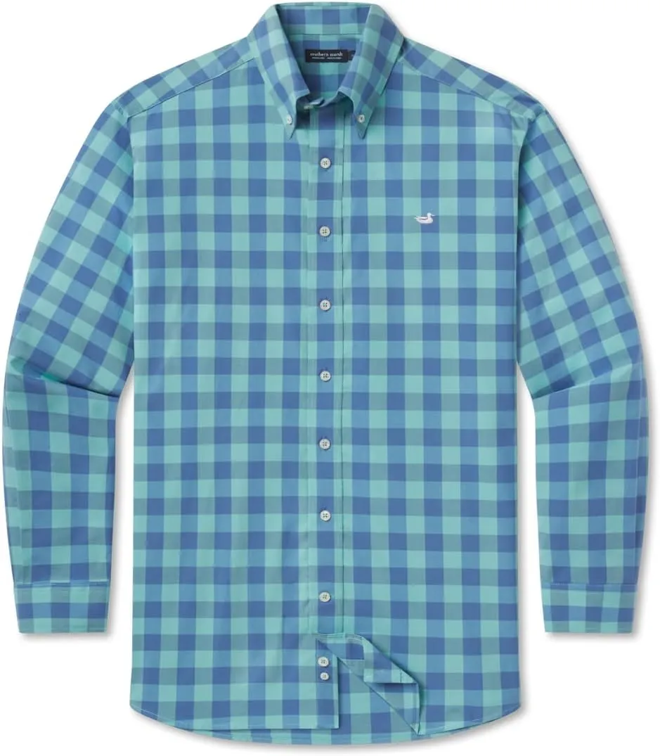 Southern Marsh Pickens Gingham Dress Shirt