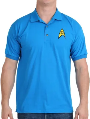 Star Trek Science Uniform Polo Shirt