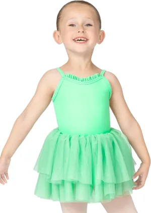 Theatricals Girls Ruffled Front Camisole Tutu Dress