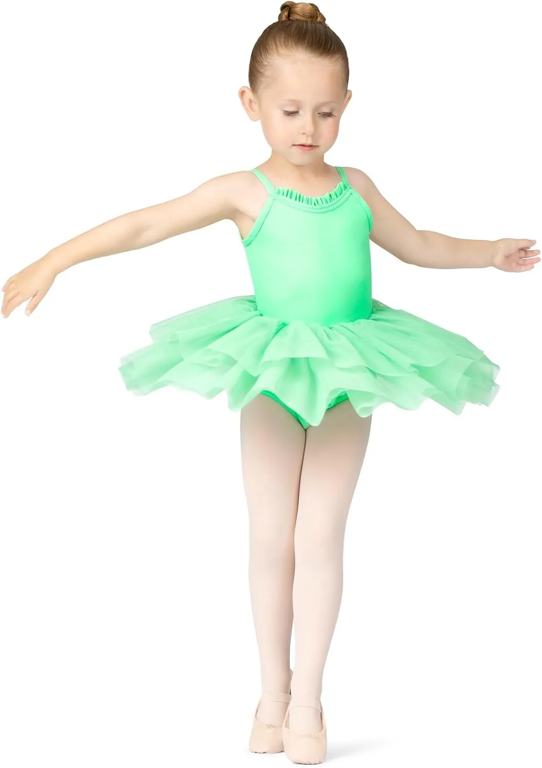 Theatricals Girls Ruffled Front Camisole Tutu Dress
