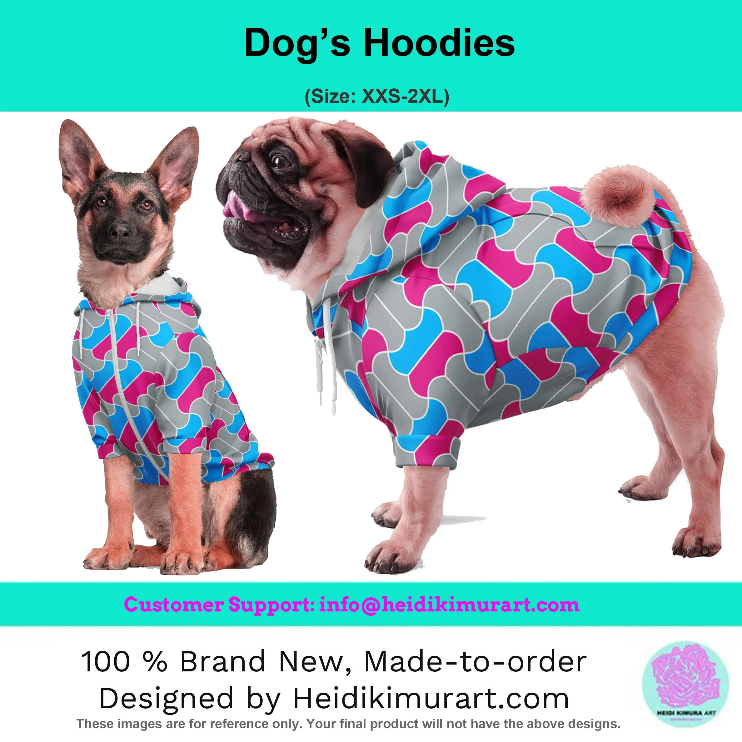 Tiger Stripe Print Dog Hoodie, Soft Comfortable Zip-Up Premium Hoodie For Dog Pet Owners