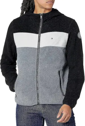 Tommy Hilfiger Men's Hooded Polar Fleece Jacket