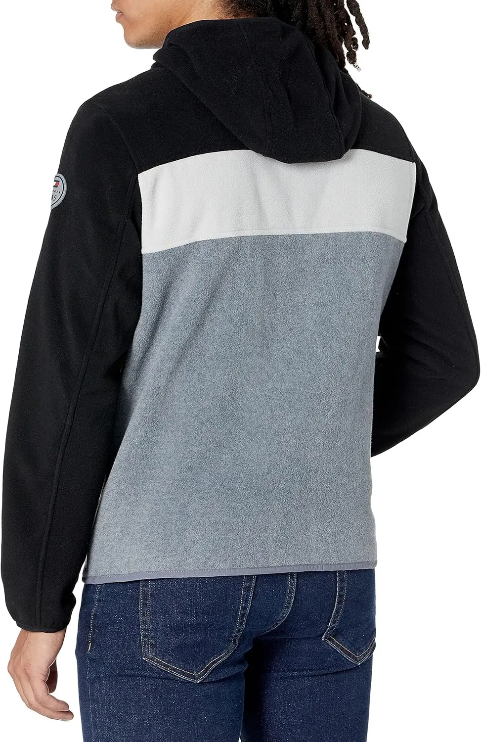 Tommy Hilfiger Men's Hooded Polar Fleece Jacket