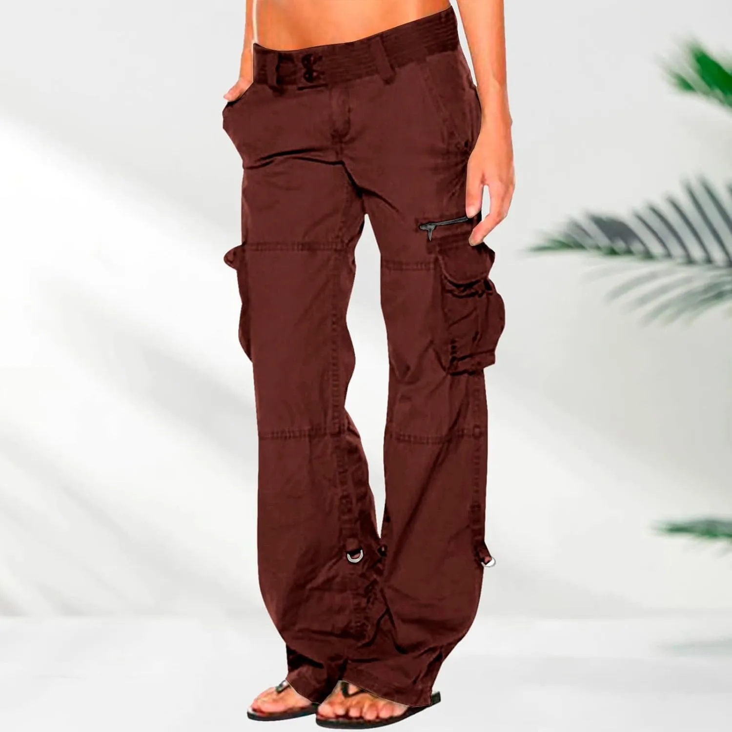 Travel Streetwear Baggy Stretchy Pants Clothes Black Pants High Waist Zipper Slim Drawstring Quick Dry Hiking Pants
