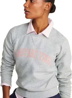 vineyard vines Women's Graphic Terry Crewneck