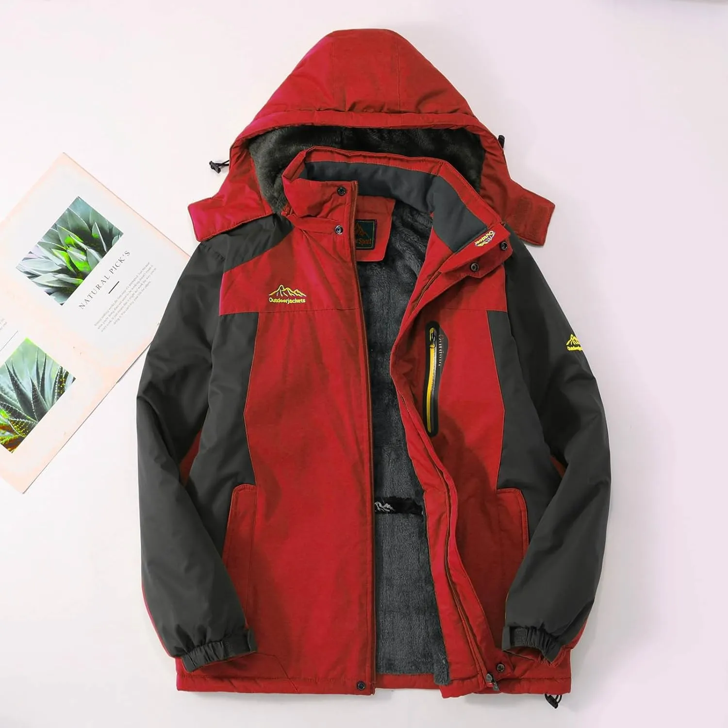 Waterproof Winter Coats For Women Long Sleeve Down Jacket Women Puffer Coat Quilted Cardigan For Women