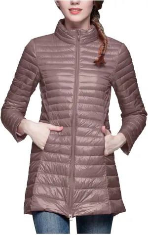 Women Fluffy Quilted Jackets Padded Jacket Winter Coat Casual Padded Coat Heated Jacket Oversized 2024 Fleece Jacket Mid Length Skimpy with Hood Slimming Trendy Fall Fuzzy Puffer Jacket
