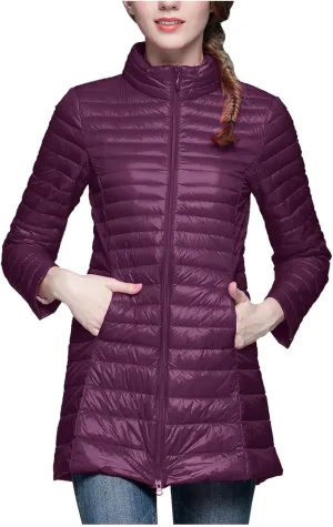 Women Fluffy Quilted Jackets Padded Jacket Winter Coat Casual Padded Coat Heated Jacket Oversized 2024 Fleece Jacket Skimpy Mid Length Trendy Hooded Slimming Fuzzy for Women Outwear Warm