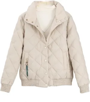 Women's Cotton Padded Jackets and Short Cotton Coats for Winter