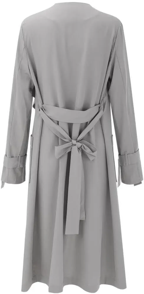 Women's Long Sleeve Open Front Casual Jackets Trendy Lapel Collar Lightweight Blazer