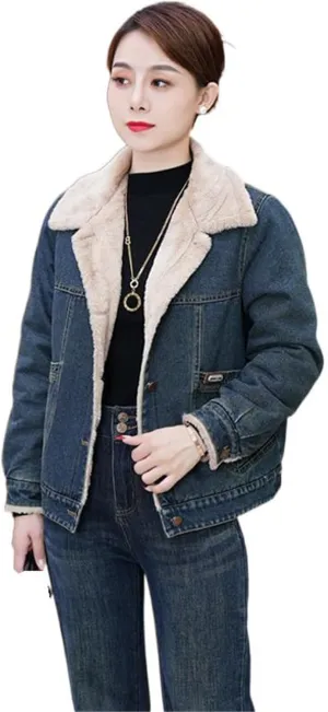 Women's Winter Casual Short Cotton Padded Jackets and Cotton Coats