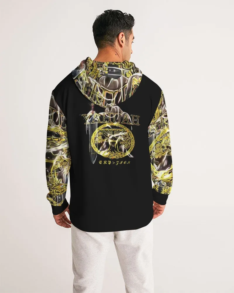 Yahuah-Name Above All Names 03-01 Royal Men's Designer Pullover Hoodie