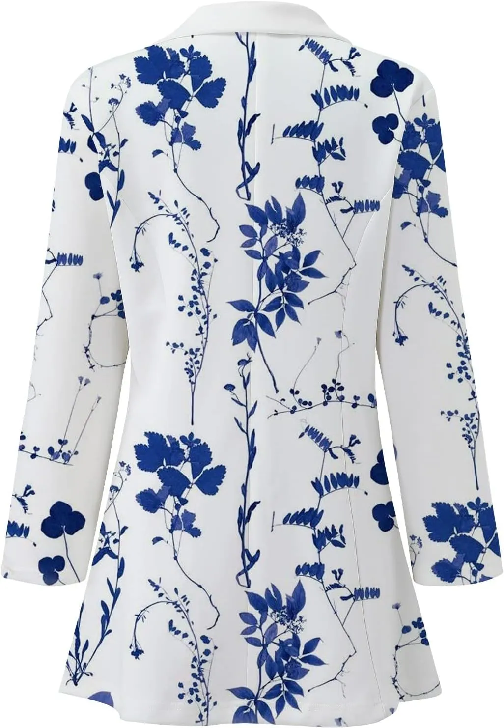 ZEFOTIM Blazers for Women Print Light Weight Trendy Trench Coats Ladies Work Professional Fashion Casual Jackets